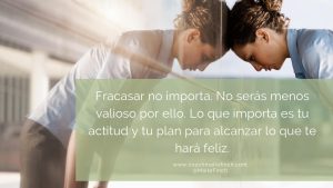 como recuperarte cuando sientes que has fracasado