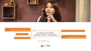 las personas fuertes también sienten inseguridad